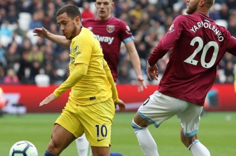 West Ham United FC 0 : 0 Chelsea FC (poluvrijeme)